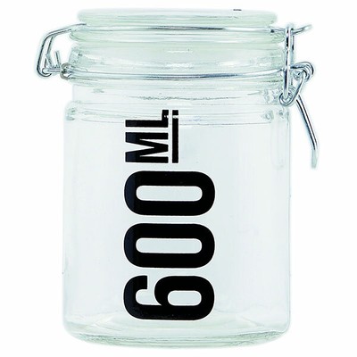 Decorative Preserving Storage Sweet Candy Glass Jar Container With