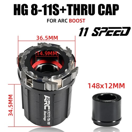 ARC Bicycle Freehub HG XDR MS Freehubs Body 8-12 Speed Mountain Bike Hub Parts - Picture 31 of 33