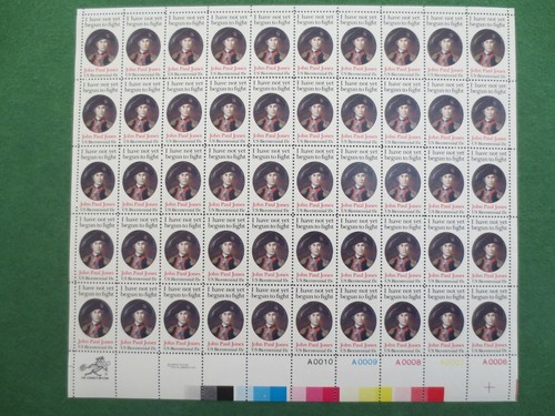DOC Scott #1789 John Paul Jones 15¢ 1979 Sheet of 50 MNH XF - Picture 2 of 4