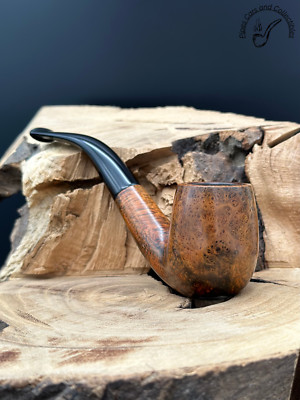 Buckingham London Made 26 Smooth Bent Billiard Smoking Pipe