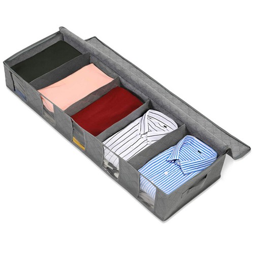 2 Pcs Boîte De Rangement achats Conteneur À Vêtements Pliable Conteneurs Stockage