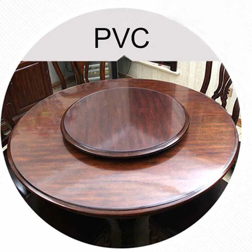 Waterproof Oilproof Round Tablecloth TableCover Glass Soft Cloth Table Cloth 1mm - Picture 11 of 23