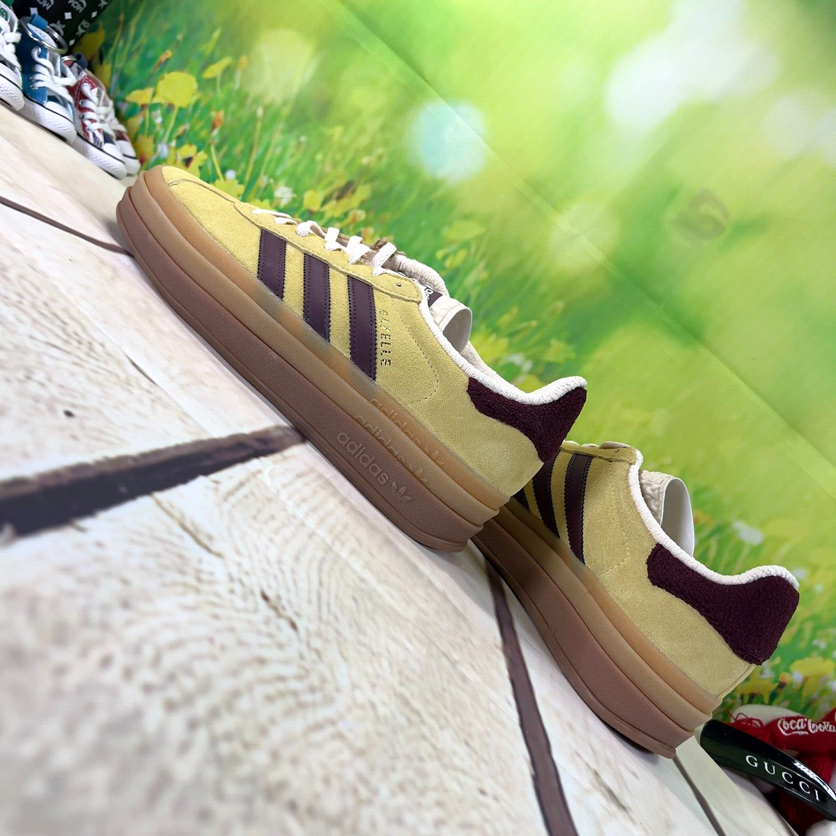スニーカー ADIDAS Gazelle Bold Women's IF5937 🔥Adidas Originals Gazelle Bold Women's Sneaker IF5937 US9