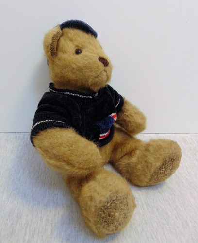 Reicher Teddybär Spielzeug Tier im patriotischen Pullover - Bild 6 von 6