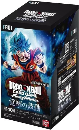 Dragon Ball Super Card Game Fusion World Awakened Pulse Booster pack Box FB01