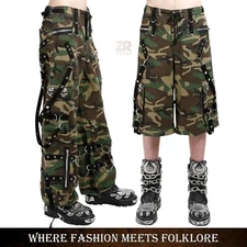 Military Streetwear Cyberpunk Techwear Bondage Punk Rock Dead Threads Baggy Pant