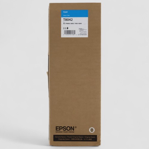 Epson T8042 UltraChrome HD Cyan 700mL Ink Cartridge