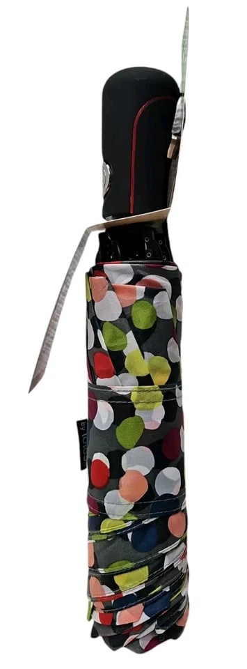 "Paraguas compacto Totes con dosel reciclado apertura automática y cierre inverso 47"" multicolor" Foto 2 de 3