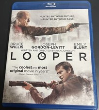 Looper (Blu-ray, 2012) BRUCE WILLIS GORDON LEVITT JOHNSON STAR WARS LAST JEDI