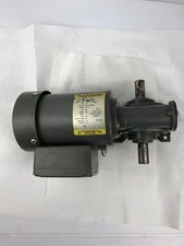 Baldor Industrial Motor 0.16 HP 38 RPM 3PH 208-230/460V .9-1/5A Gearmotor