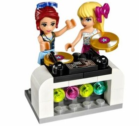 LEGO  Friends #41106 POP STAR TOUR BUS Livi Stephanie Mia 682 pieces Manuals