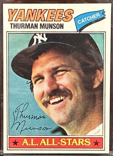 1977 Topps Set-Break #170 Thurman Munson NM-MT or Better