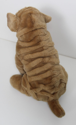 Yomiko Classics Dog Puppy Sharpei Brown Plush 17" - Picture 3 of 3