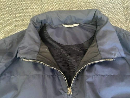 Valentino - Technical Seiden Kapuzen Windjacke - Gr. 46 - Dunkelblau 1 - Bild 7 von 12