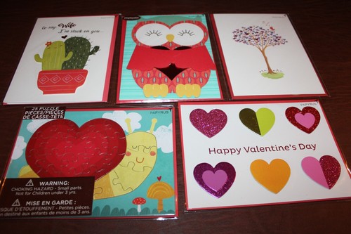 Lot of 30 Papyrus Valentine's Day Greeting Cards for Kids, Wife, Husband, son - Picture 6 of 13