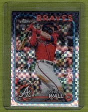 2024 Topps Chrome X-Fractor Refractor Forrest Wall #176 RC BRAVES