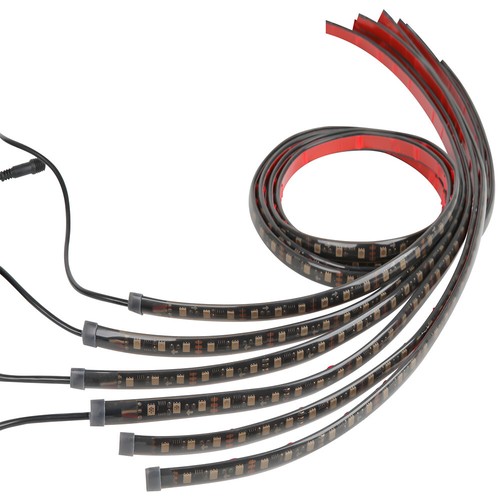 6pcs RGB Dreamcolor LED Underglow Lights Turn Signal Strip For Nissan 350Z 370Z - Bild 13 von 17