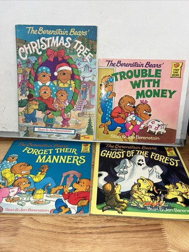 Menge 4 Vintage The Berenstain Bears Bücher