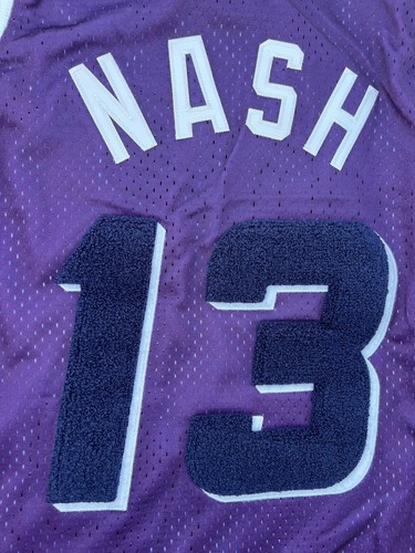 NWT Phoenix Suns Steve Nash #13 Retro Authentic NBA Basketball Jersey Large - Picture 9 of 12