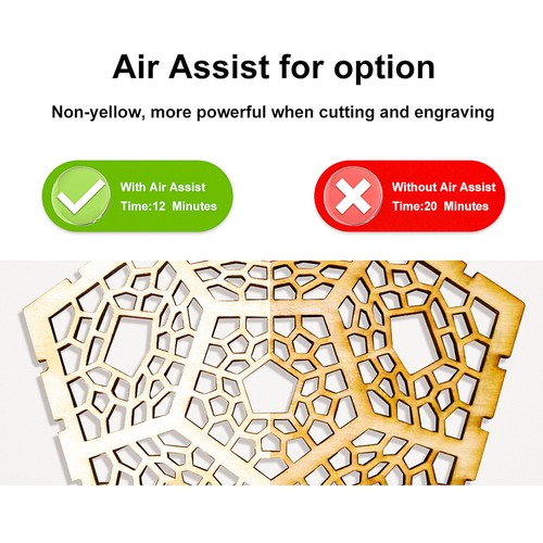 LONGER 10W Laser Engraver Laser Engraving Machine Cutting Machine 400x400mm R9Q5 - Picture 10 of 12