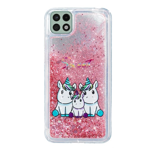 Moving Liquid Glitter Case For Samsung Galaxy A12 A22 5G A52s Pretty Phone Cover - Zdjęcie 80 z 90