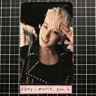 SUPER JUNIOR SUNGMIN official photo card - Sexy Free & Single