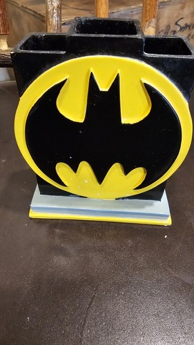 Batman Logo Toothbrush Holder Bathroom Dark Knight Returns DC comics - Picture 5 of 8
