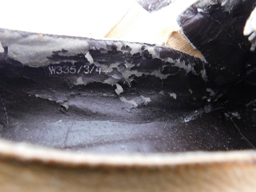 Pari Morgan SCHUH handgefertigt gestempelt Design weiches Leder Herren Größe 11 70er Vintage - Bild 18 von 19