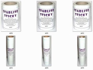 Starlite-Sticky-Self-Adhesive-Embroidery-Backing-Stabiliser-Choice-of-Sizes