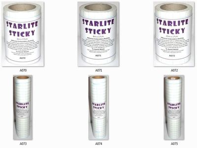 30cm x 50 Metre Roll Marathon Machine Embroidery Tear Away Stabiliser Backing