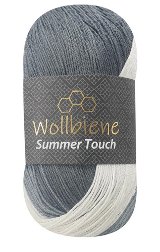 Wollbiene Summer Touch Batik Wolle fantastischer Farbverlauf 100g Strickwolle - Bild 38 von 51