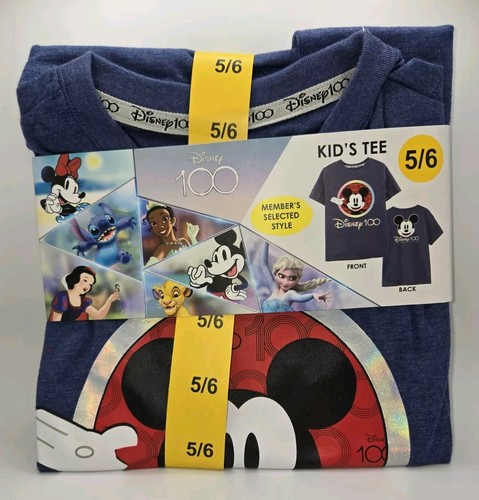 Disney 100 Graphic T-Shirt for Children Size 5/6