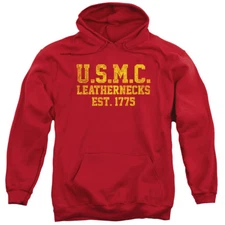 US MARINE CORPS LEATHERNECKS Licensed Hooded and Crewneck Sweatshirt SM-3XL