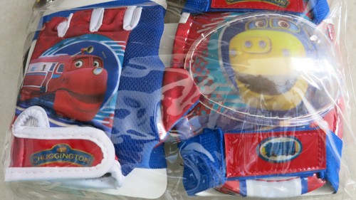 Chuggington Protection Pack age: 3+ ( knee & Elbow pads + gloves ) children NEW - Picture 5 of 5