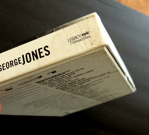 George Jones The Essential George Jones The Spirit Of Country 2xCD Box Booklet - Picture 7 of 8