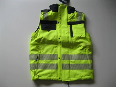 Krapp 3M Scotchlite Reflective Warnschutz Signalweste Regenschutz Arbeits-Weste