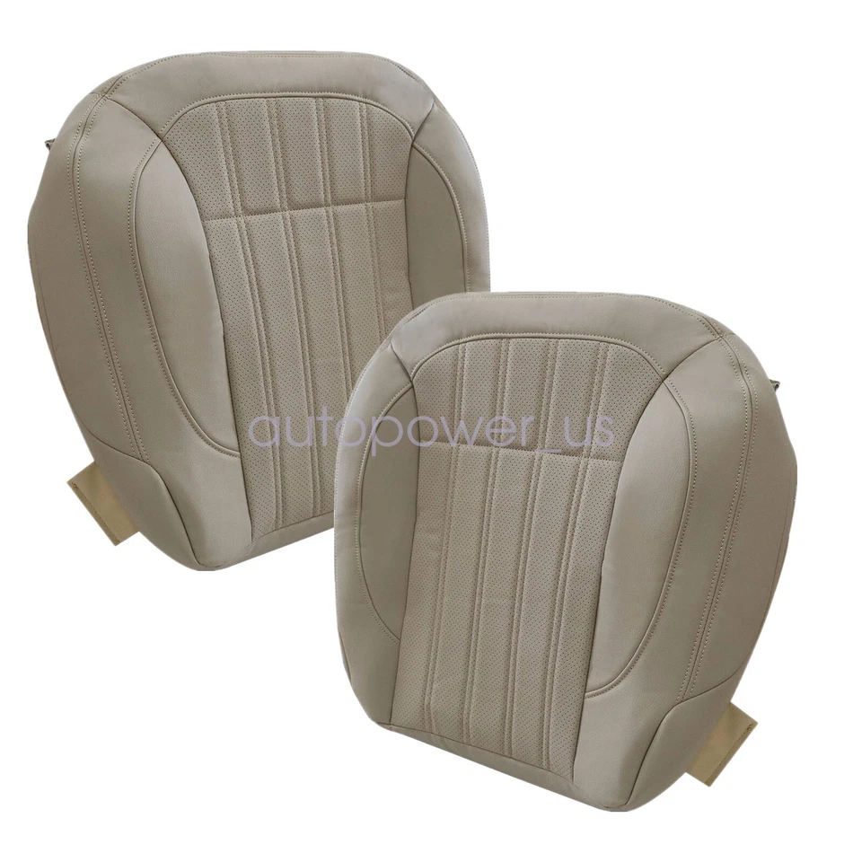 2013-2016 For Mercedes Benz GL350 GL450 Driver / Passenger Bottom Seat Cover Tan Foto 3 de 4