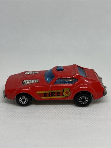 1976 Matchbox No. 64 Fire Chief Car Lesney Made in England *NO BOX* - Picture 5 of 7