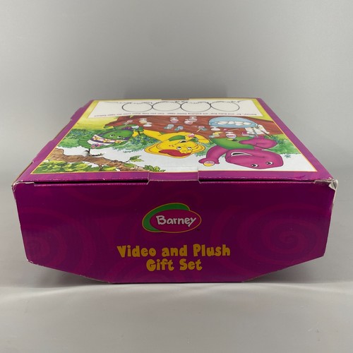 Barney's Big Surprise VHS Video and Plush Gift Set 2001 - Brand New Sealed - Picture 10 of 11