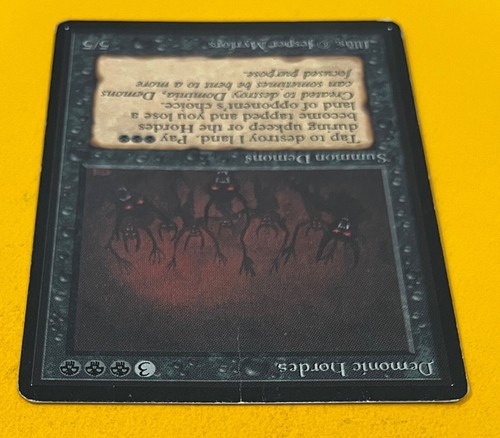 MTG DEMONIC HORDES Beta (OldManMTG 007-718) - Picture 5 of 13