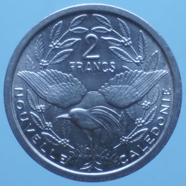 NUOVA CALEDONIA 2 FRANCHI 1971 ALLUMINIO COIN FDC CURRENCY NUMISMATICA NUOVA CALEDONIA 2 FRANCHI 1971 ALLUMINIO COIN FDC CURRENCY NUMISMATICA
