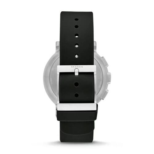 Skagen Hagen Smartwatch ibrido silicone nero - SKT1122 - 42 mm - NUOVO DI ZECCA! - Foto 5 di 9