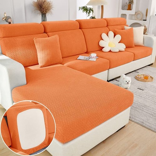 Wear-Resistant Sectional Couch Covers Universal Stretch Slipcover L Shape Sofa - Picture 21 of 68