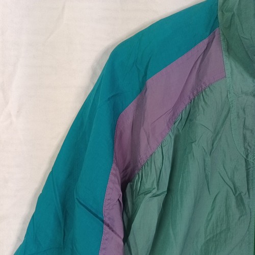 VINTAGE 90S ADIDAS TRACKTOP GABBER CRAZY PATTERN D35 F38 WOMAN DONNA GIACCA TUTA - Picture 7 of 16