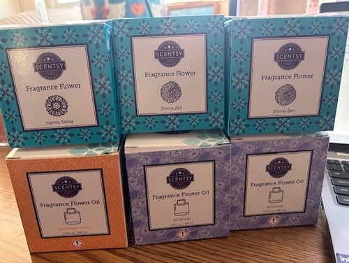 Neu Scentsy Duft Blume Diffusor - Wählen Sie Ihren Favoriten - Bild 74 von 186