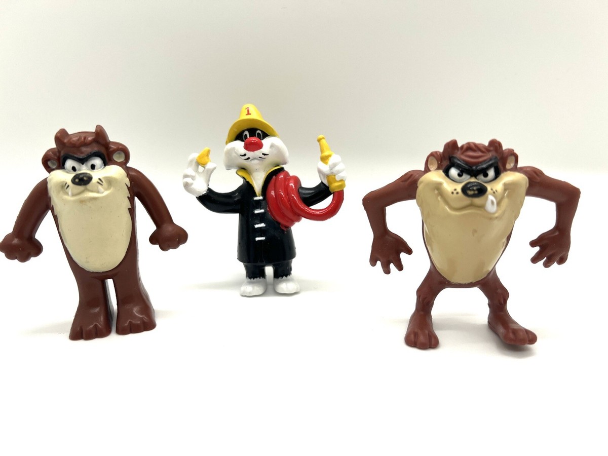 Warner Bros 1990 Tazmanian Devil Taz Toy Figure | eBay