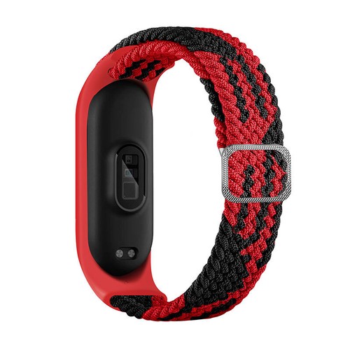 For Xiaomi Band 6/5/4/3 Elasticity Soft Sports Nylon Watch Strap Loop Band K - Zdjęcie 2 z 18