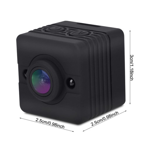 1080P HD Portable Mini Infrared Waterproof Cube Action Camera Camcorder w/Mounts - Picture 2 of 12