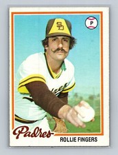 1978 Topps Rollie Fingers #140 Padres 