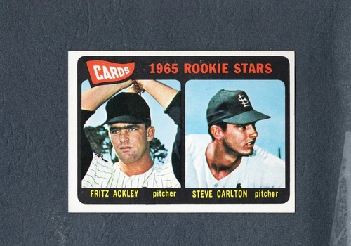 1965 Topps Card # 477 Ackley/Carlton * RC in Appealing NrMt condition